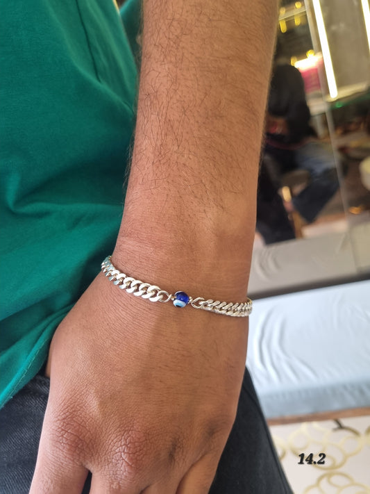 Sliver men's bracelet