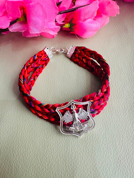 Premium silver rakhi