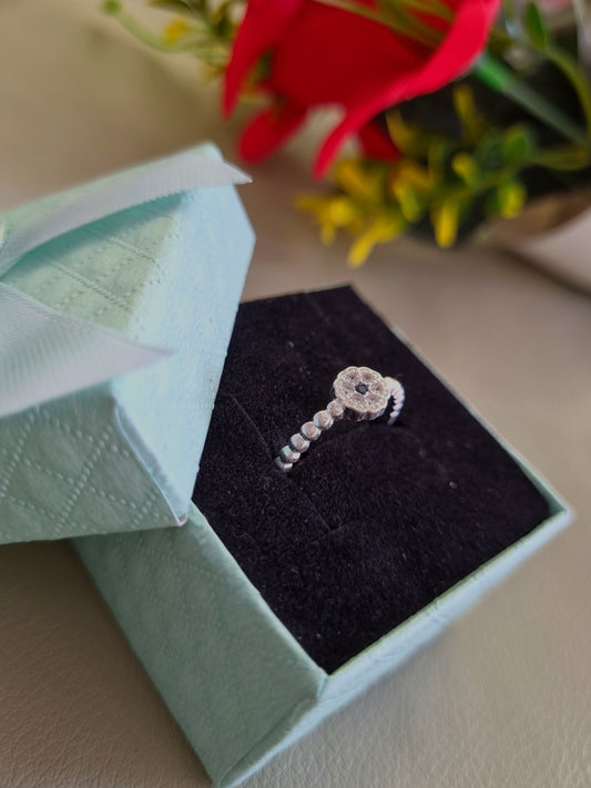 Silver Ladies ring