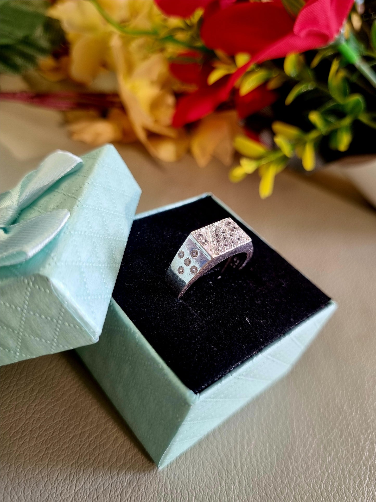 Sliver men's ring