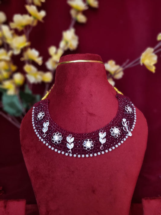 Pure silver nacklace