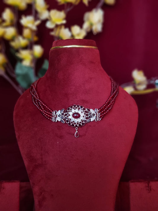 Pure silver nacklace