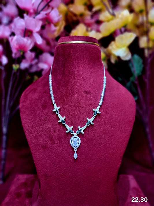 Silver nacklace