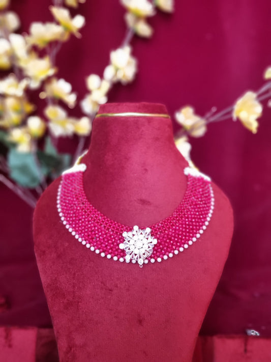 Pure silver nacklace
