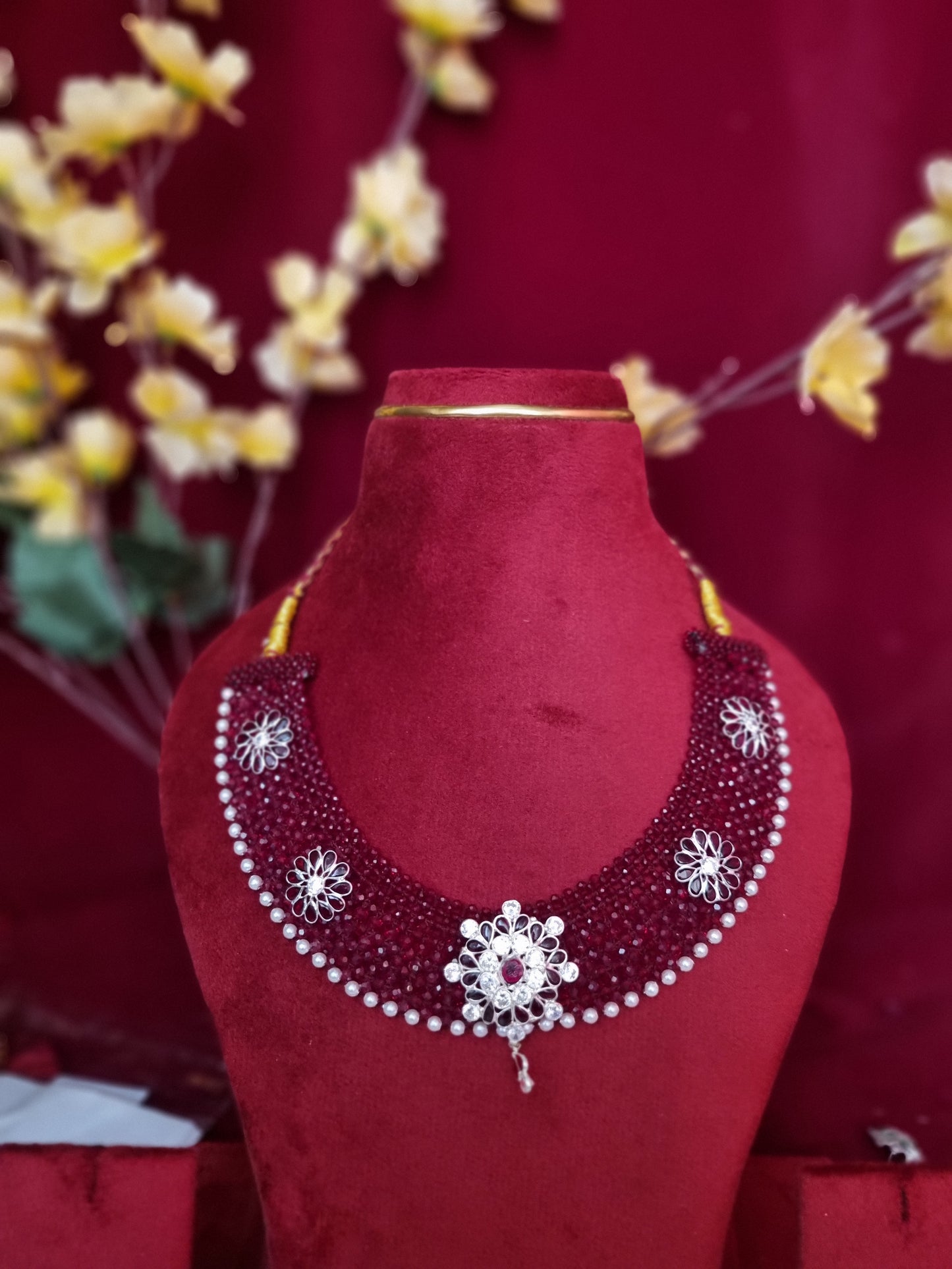 Pure silver nacklace
