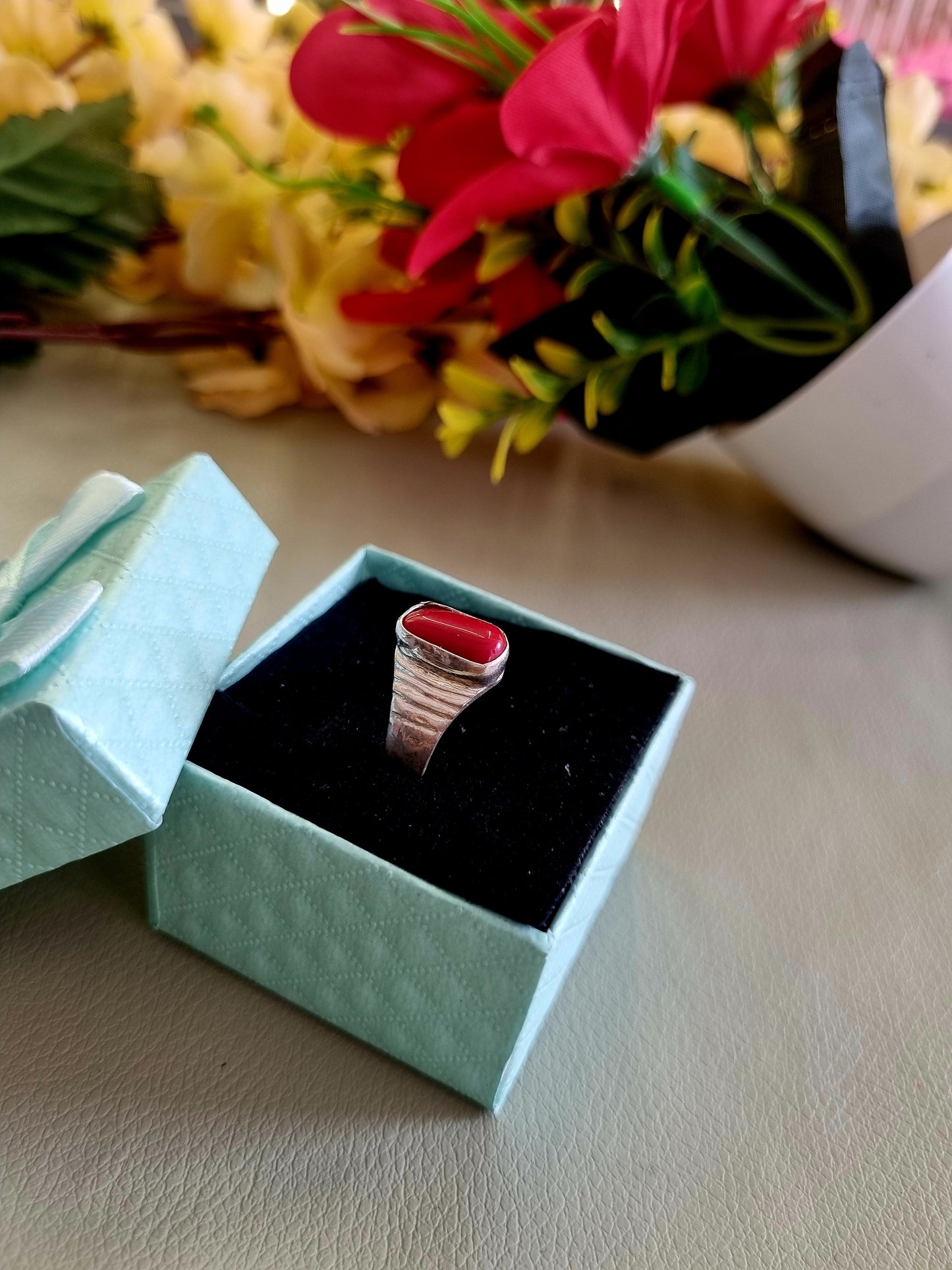 Sliver men's ring