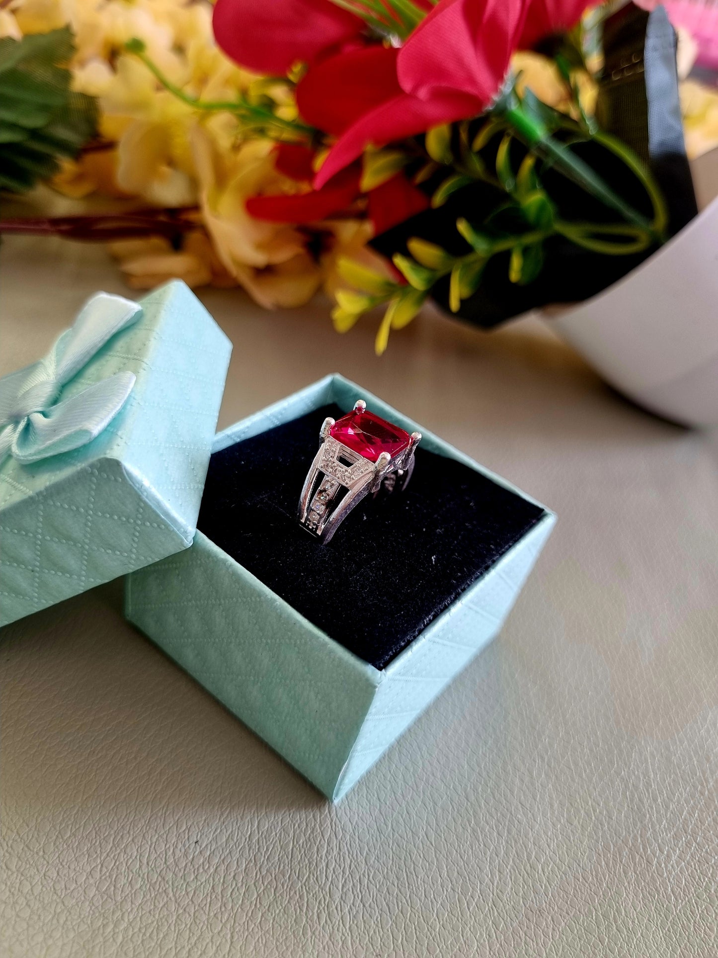 Sliver men's ring