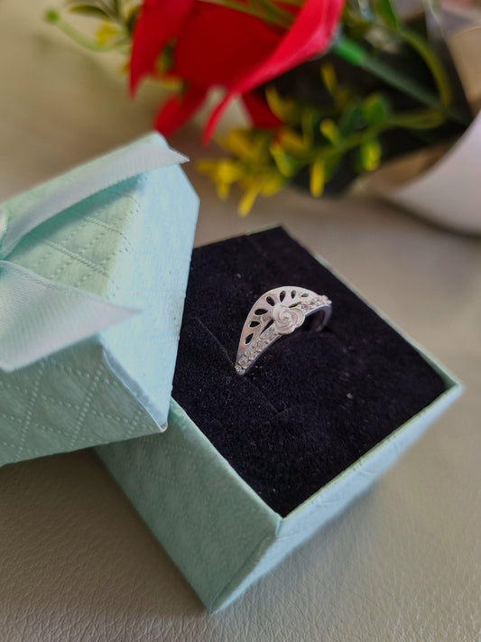 Silver Ladies ring